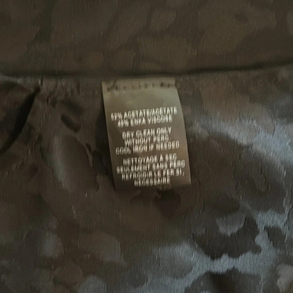 Zero Maria Cornejo sz S pants with animal print acetate viscose blend dry clean - Picture 6 of 9